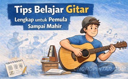 Tips Belajar Gitar Lengkap untuk Pemula Sampai Mahir