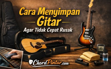 Cara Menyimpan Gitar Agar Tidak Cepat Rusak