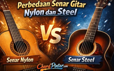 Perbedaan Senar Gitar Nylon dan Steel