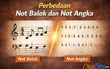 Perbedaan Not Balok dan Not Angka