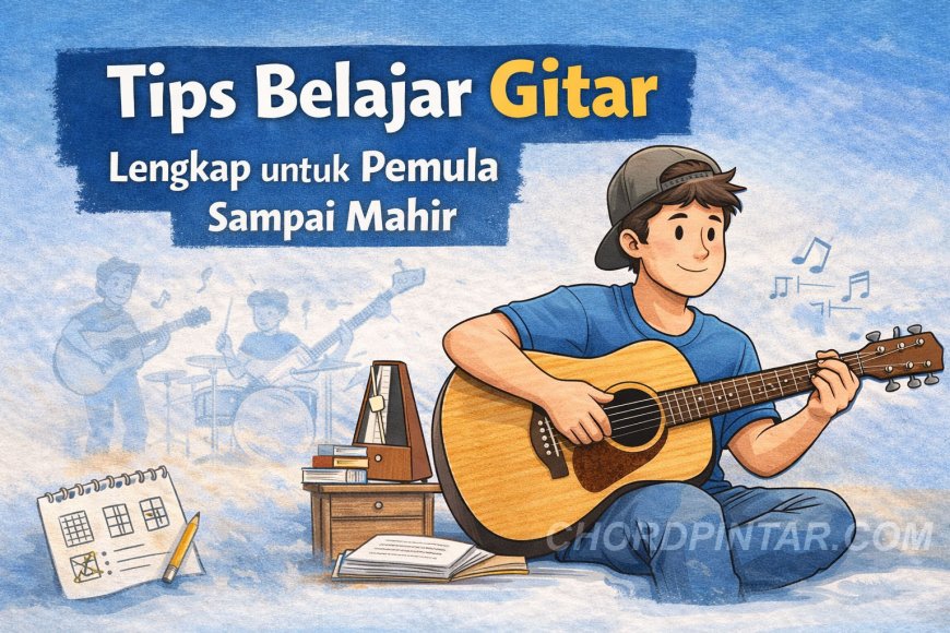 Tips Belajar Gitar Lengkap untuk Pemula Sampai Mahir