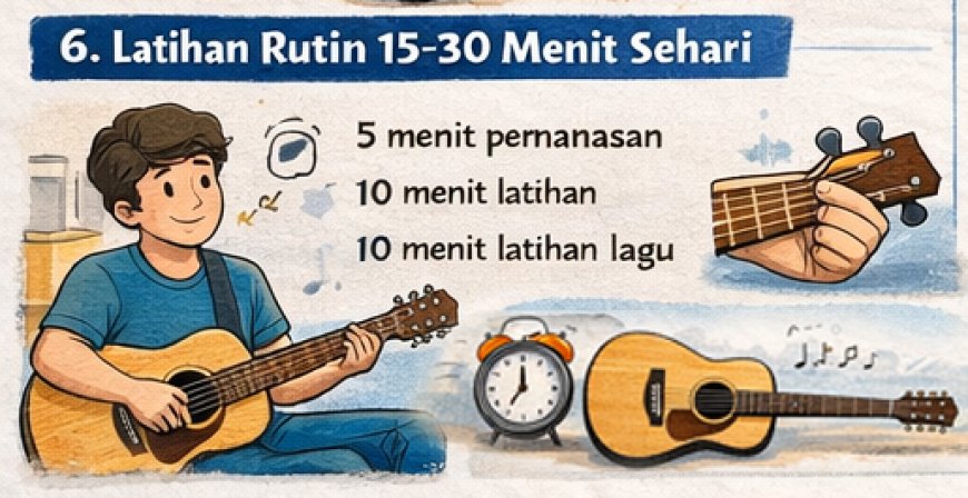 Latihan Rutin 15–30 Menit Setiap Hari