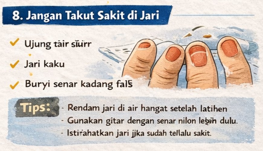 Jangan Takut Sakit di Ujung Jari