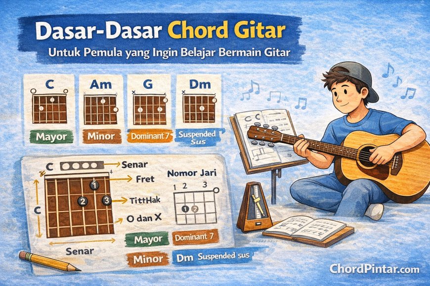 Dasar-Dasar Chord Gitar: Panduan Lengkap untuk Pemula