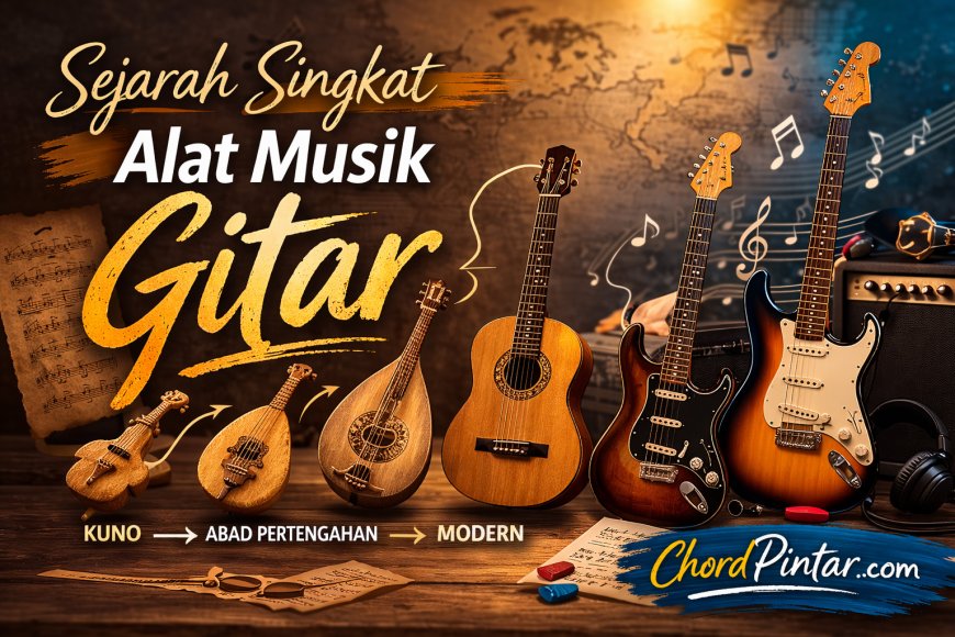 Sejarah Singkat Alat Musik Gitar