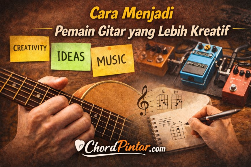 Cara Menjadi Pemain Gitar yang Lebih Kreatif