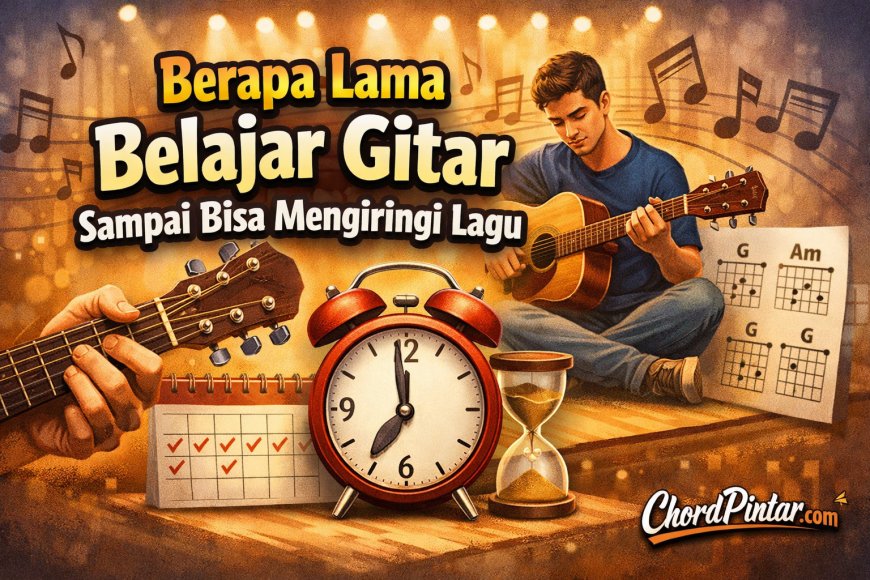 Berapa Lama Belajar Gitar Sampai Bisa Mengiringi Lagu