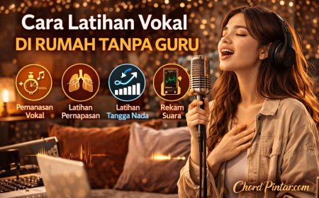 Cara Latihan Vokal di Rumah Tanpa Guru