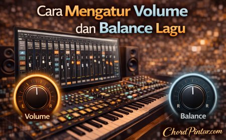 Cara Mengatur Volume dan Balance Lagu