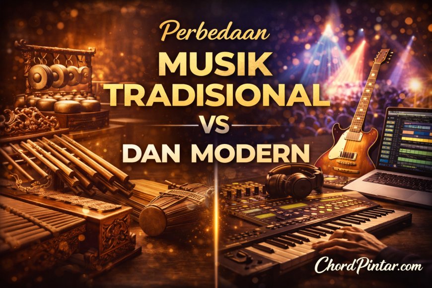 Perbedaan Musik Tradisional dan Modern