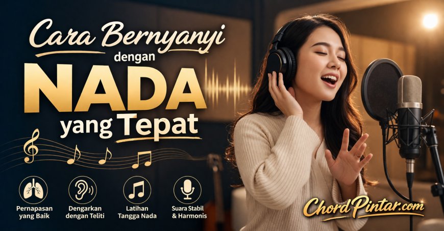 Cara Bernyanyi dengan Nada yang Tepat