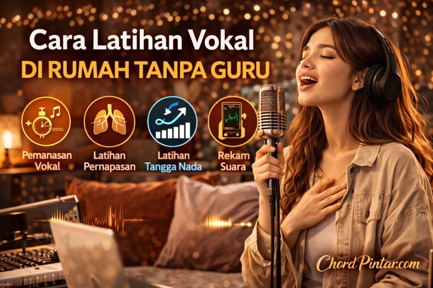 Cara Latihan Vokal di Rumah Tanpa Guru
