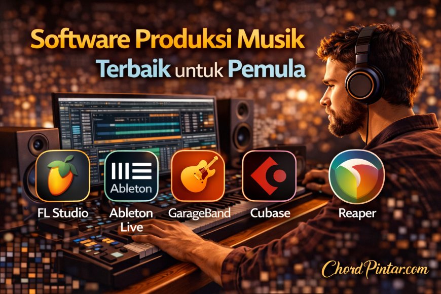 Software Produksi Musik Terbaik untuk Pemula