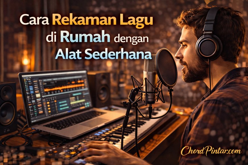 Cara Rekaman Lagu di Rumah dengan Alat Sederhana