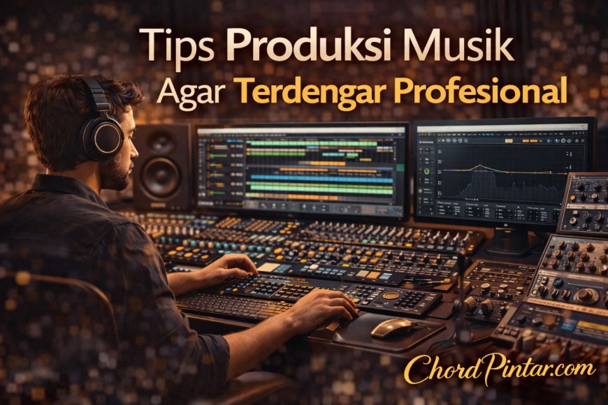 Tips Produksi Musik Agar Terdengar Profesional