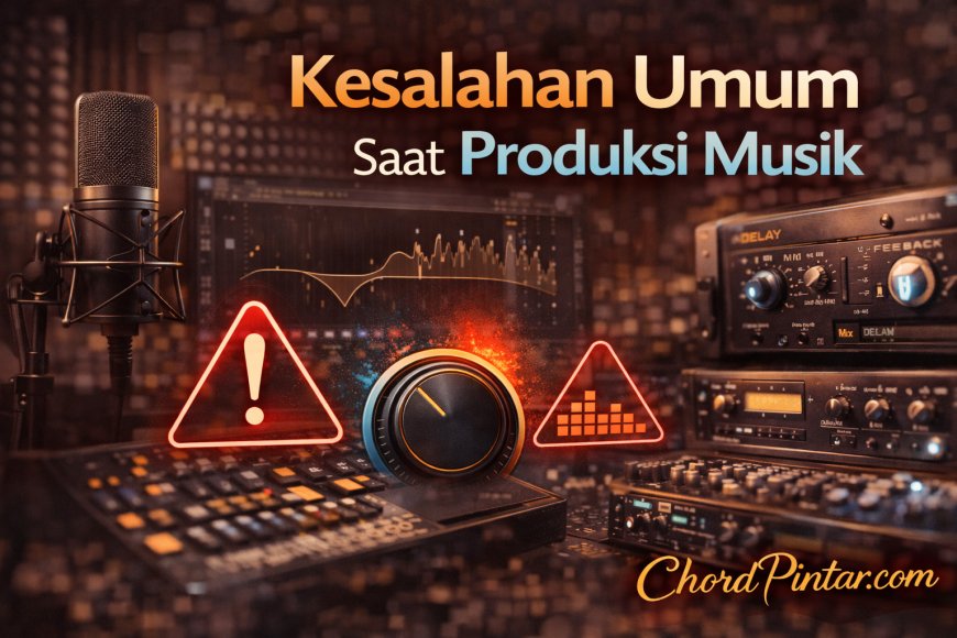 Kesalahan Umum Saat Produksi Musik