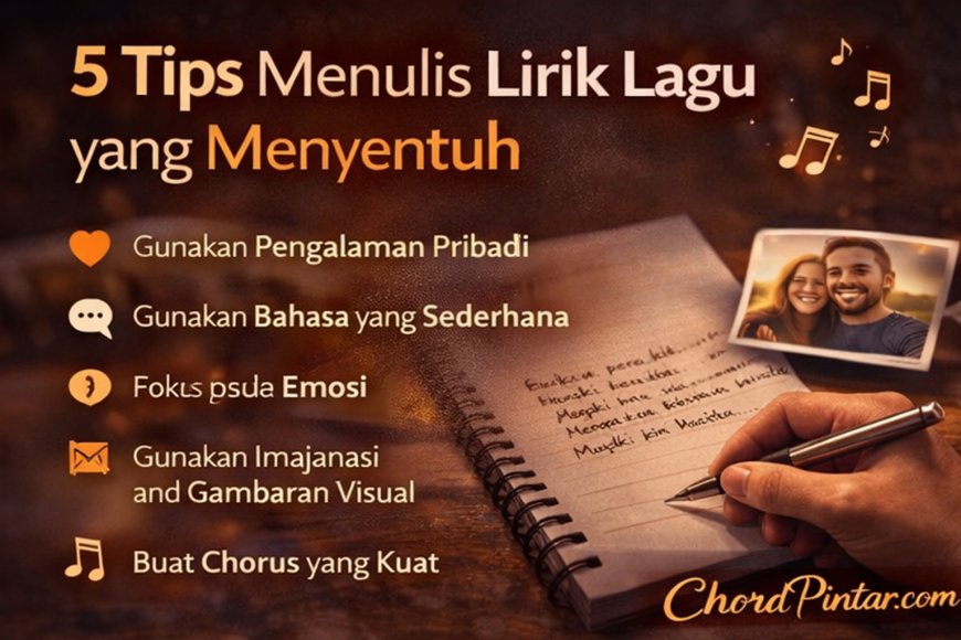 Tips Membuat Lirik Lagu yang Menyentuh