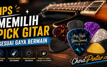 Tips Memilih Pick Gitar Sesuai Gaya Bermain