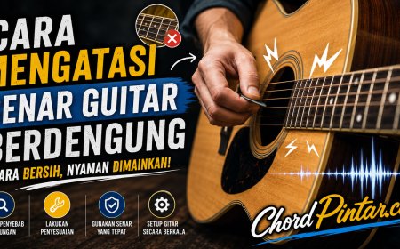 Cara Mengatasi Senar Gitar Berdengung