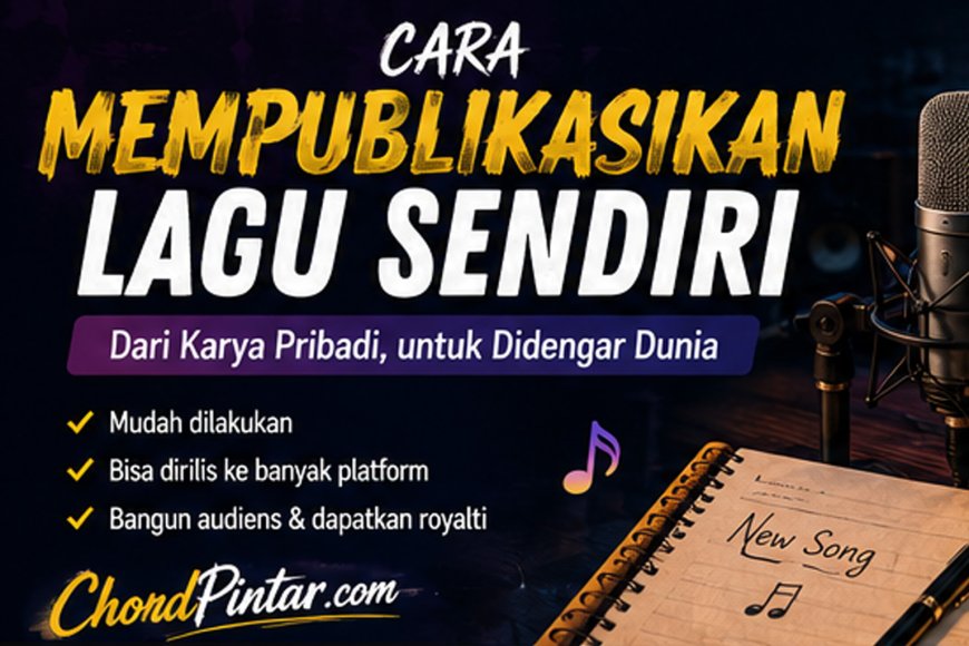 Cara Mempublikasikan Lagu Sendiri