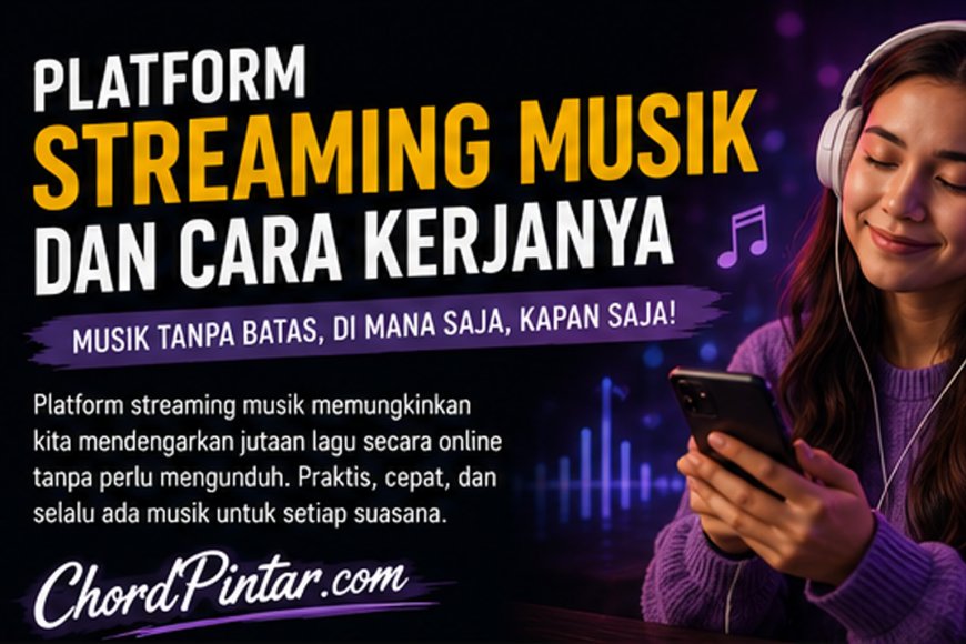 Platform Streaming Musik dan Cara Kerjanya