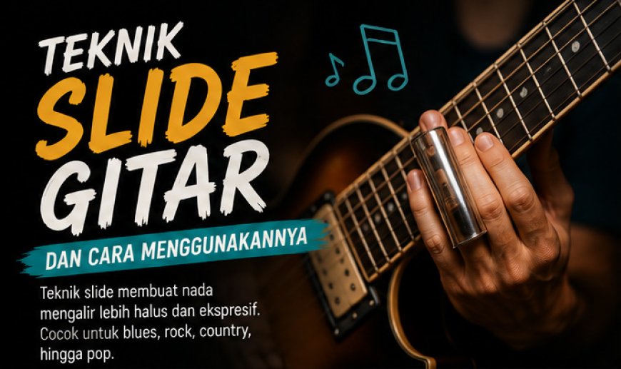 Teknik Slide Gitar dan Cara Menggunakannya