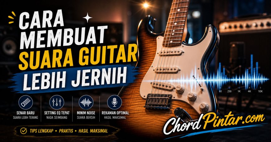 Cara Membuat Suara Gitar Lebih Jernih