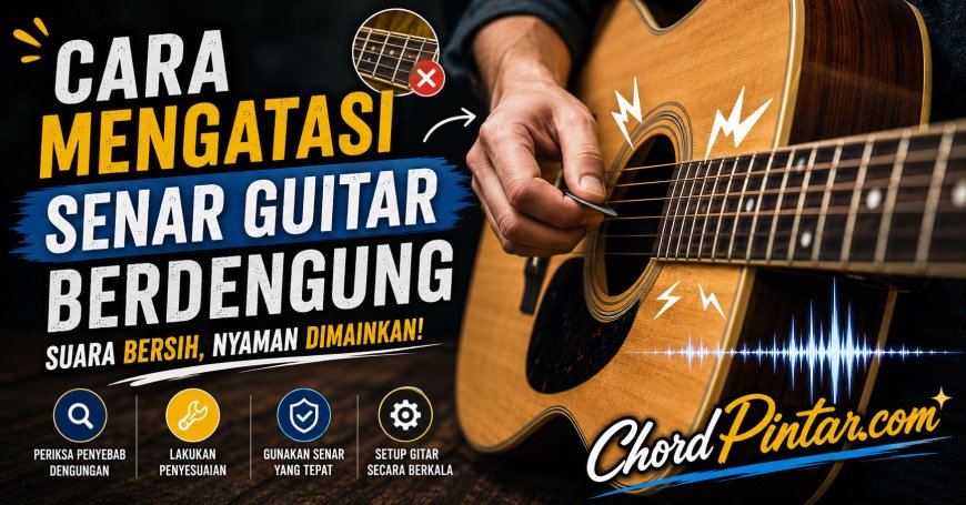 Cara Mengatasi Senar Gitar Berdengung