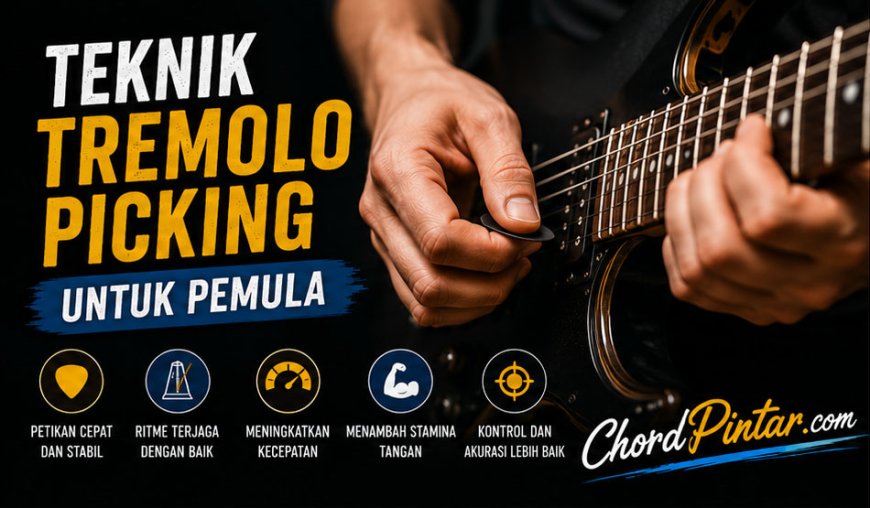 Teknik Tremolo Picking untuk Pemula